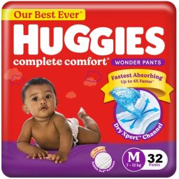 Complete Comfort Wonder Pants Dry Xpert Channel Medium Size M-32 (pack of 1) - M-51