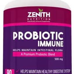 Zenith Nutrition Probiotic Immune Good Bacteria for Immunity - 90 Capsules image 4