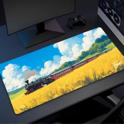 Eshaaver Anime printed mouse pad Rubber Base & Smooth Surface for Computer. Mousepad image 4