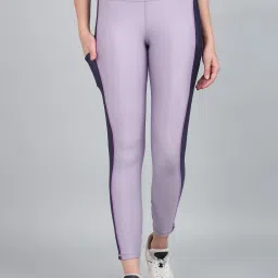 Color Block Women Purple Tights-image-91