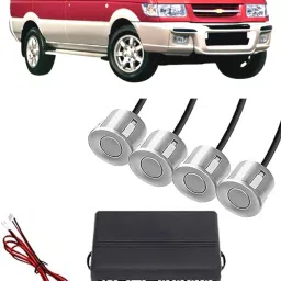 EB93 Silver Car Reverse Parking Sensor with LED Display 4 Sensor E93 Parking Sensor-image-58