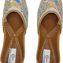 smrworld Leather Punjabi Juti Bellies For Women-picture-46