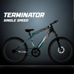 TERMINATOR SINGLE SPEED | NON-GEARED | FRONT SUSPENSION | DUAL DISC 26 T (inch) Mountain Cycle-image-81