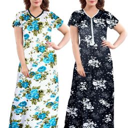 Pack of 2 Women Nighty-image-42