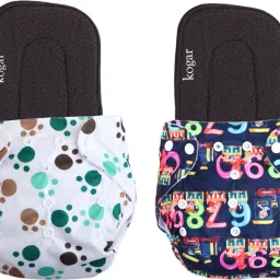 Print Reusable Cloth Diapers + Insert Pad Washable 100% Absorption 0-3 yrsDFBAF4-picture-3
