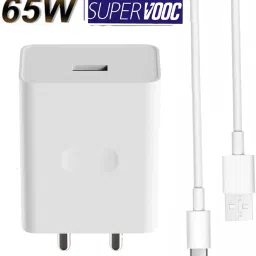 EliteGadgets 65 W SuperVOOC 6 A Wall Charger for Mobile with Detachable Cable-image-49