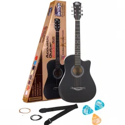 INT-CF01-BK Acoustic Guitar Carbon Fibre Carbon Fibre Right Hand Orientation-25