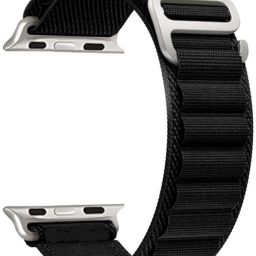 DARKFIT Trail Loop Bands/Straps Compatible with Watch 49mm 46mm 45mm 44mm 42mm, Adjustable Velcro Premium Strap for iWatch Ultra & Ultra 2 Series SE 10 8 7 6 5 4 3 2 1. (Only 2 Pcs Trail Loop Strap, Watch NOT Included) Smart Watch Strap (Black, Blue) Smart Watch Strap-image-79