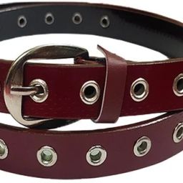 Girls Red Artificial Leather Belt-image-20