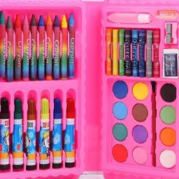42 pcs Colour Set- Crayons & Water Colours-13