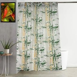 212 cm (7 ft) PVC Semi Transparent Door Curtain Single Curtain-image-19