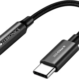 ZEBRONICS Black ZEB-CTAUX 10? Phone Converter-17
