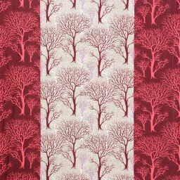 FABRIC-SUPRIMO-MAROON-LONG-TREE-5-MTR-01 Curtain Fabric-41