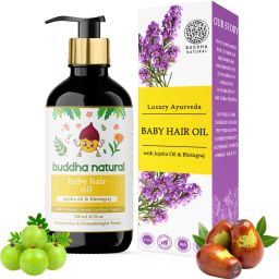 Baby Hair Oil - 100% Ayush Certified - Wood Pressed Natural Oils Chemical Free Hair Oil-image-41