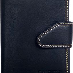 Men Black Genuine Leather Wallet - Mini-image-56