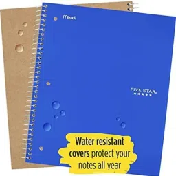 uniqpal Notebook A4 Notebook Unruled 200 Pages image 2