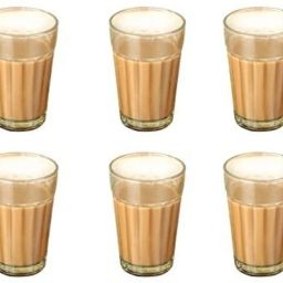 Pack of 6 Glass Cutting Tea Cup - Pack of 6 - 100 ML-image-24