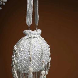 Girls White Potli-image-43