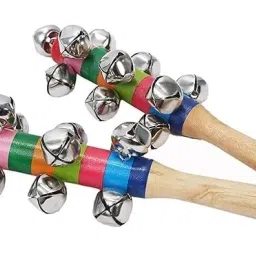 Wooden Non Toxic Colourful Rattle Toys for New Born Baby, Musical Infant Toy Rattle-image-99