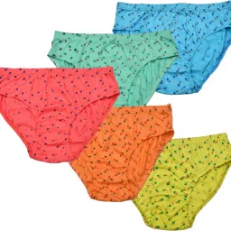 Pack of 5 Women Hipster Multicolor Panty-picture-21