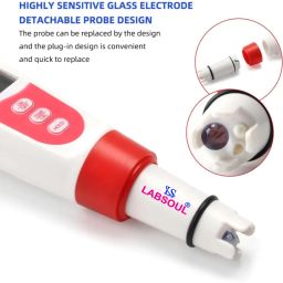labsoul PH meter for testing the ph level/Digital LCD meter pH Sensors image 2