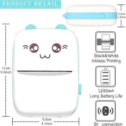 SRE mini blutooth thermal printer pocket printer-28