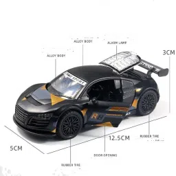 Metal Scale Model Fast And Furious Black-Dw-image-83