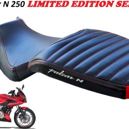 PULSAR N 250 DOUBLE STITCH BIKE SEAT COVER Split Bike Seat Cover For Bajaj Pulsar-image-26