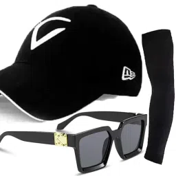 Solid, Self Design Sports/Regular Cap-image-62
