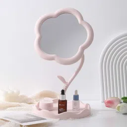 Flower Shape Makeup Mirror-13
