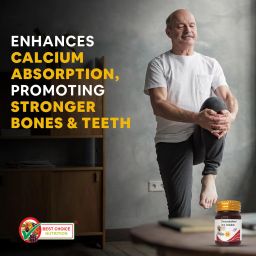 best choice nutrition Vitamin D3 (Once a Week Formula)Sugar Free Nano Shots for strong bone & immunity image 4
