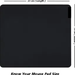 rssh creation Game Mode Blue Color, Anti - Slip Base, High Durability Mouse Pad Mousepad image 5