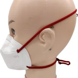 c-cure N95 Reusable Face Mask with Head loop for Men & Women - (Pack of 5) (Pack of 5) Reusable image 3