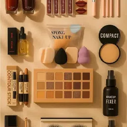 yim~mi Makeup Combo Kit For Women & Girls All Products In 1, Box For girls and wome.-picture-14