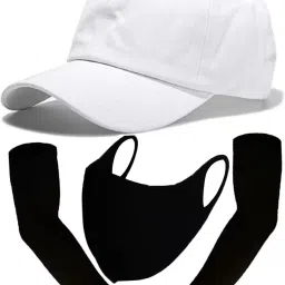 Solid, Self Design, Embroidered Sports/Regular Cap-image-21