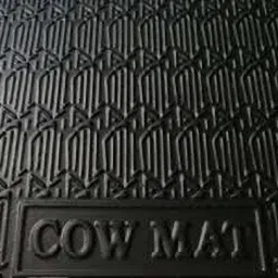Waterproof Black Cowmat With Raised Edges Long Lasting Cow, Dog, Hamster, Guinea Pig, Miniature Pig Pet Mat-image-2