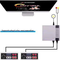 gamenophobia Pre-Installed 620Games Mini TV Game Console Gaming Player AV Output Game Console NA GB with 620 image 3