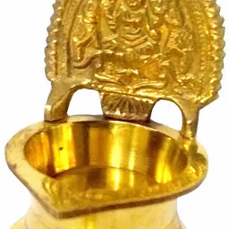 Pure Brass Laxmi Diya for Puja | Puja Room Decor Brass Table Diya-image-86