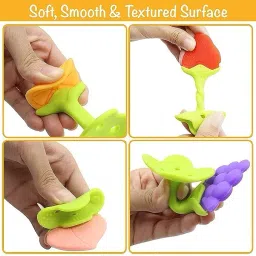 chicbunny SET OF 3 (ORANGE,APPLE,FRUITFEEDER) Soother image 4