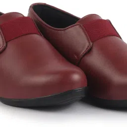 Elastic Strap Slip-On Wedge Formal Shoes|Office Shoes|Lightweight And Cushioned Slip On For Women-image-69