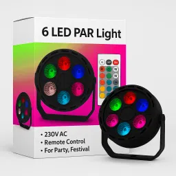 RGB PAR Light | Remote Control | For Mandir and Celebration Single Disco Ball-image-101