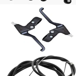 BICYCLE POWER V BREAK+LEVER+WIRE SET Bicycle Brake Disk-image-5