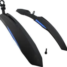 Bicycle Atom Mudguard with Reflective Tape Clip-on Front & Rear Fender-28