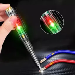 Multifunction Dual LED AC/DC Light Tester Pen Analog Voltage Tester-11