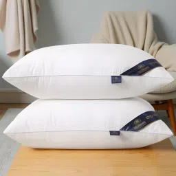Microfibre Solid Sleeping Pillow Pack of 2-14