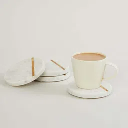 global antiques Round Reversible Marble Coaster-picture-38