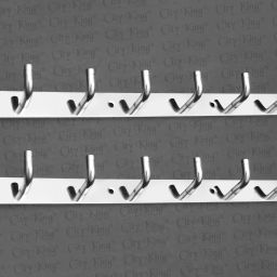 LUXURY LOOK HEAVY DUTY 8 Pin Hook Steel All Type Cloths Dress Hanger for Hanging Steel Dress Pack of 2 Hangers For Dress-image-64