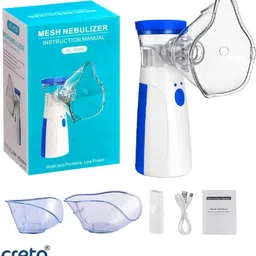 CRETO JSL-W302 Portable Mesh Nebulizer Device for Kids & Adults- Nebulizer-image-58