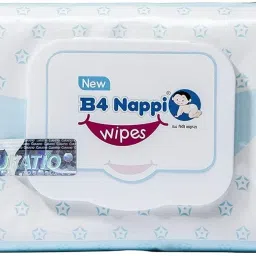 b4 nappi Baby Wipes 80 Count x Pack of 6 image 2