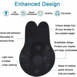 Women Lift up Invisible Bra Tape Nipple Cover 083 Nursing Breast Pad-image-20